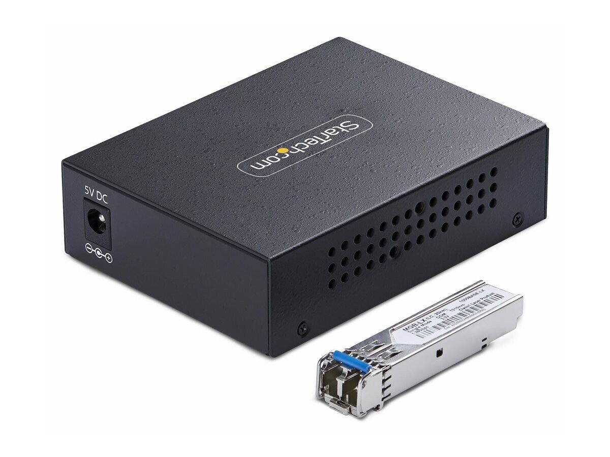 StarTech.com Startech - Medienkonverter - 1GbE - über Glasfaser