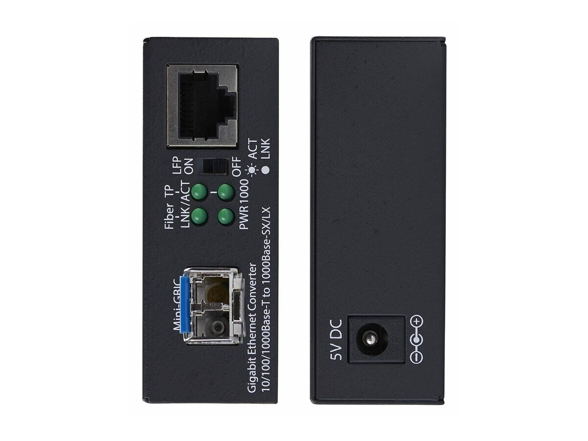StarTech.com Startech - Medienkonverter - 1GbE - über Glasfaser