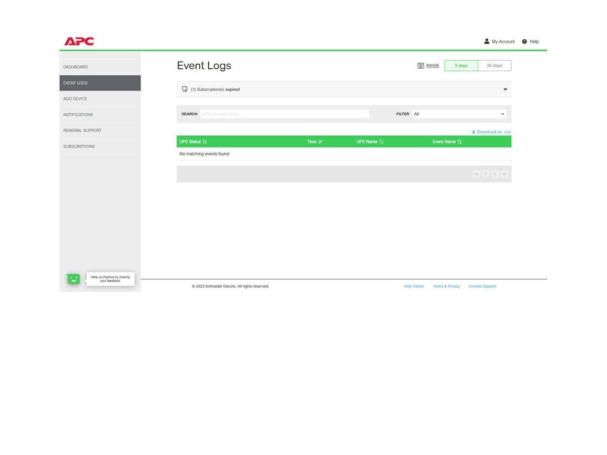 APC SmartConnect Advanced Plan - Abonnement-Lizenz (3 Jahre)