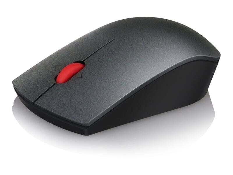 Lenovo Professional - Maus - Laser - 5 Tasten - kabellos - 2.4 GHz - kabelloser Empfänger (USB)