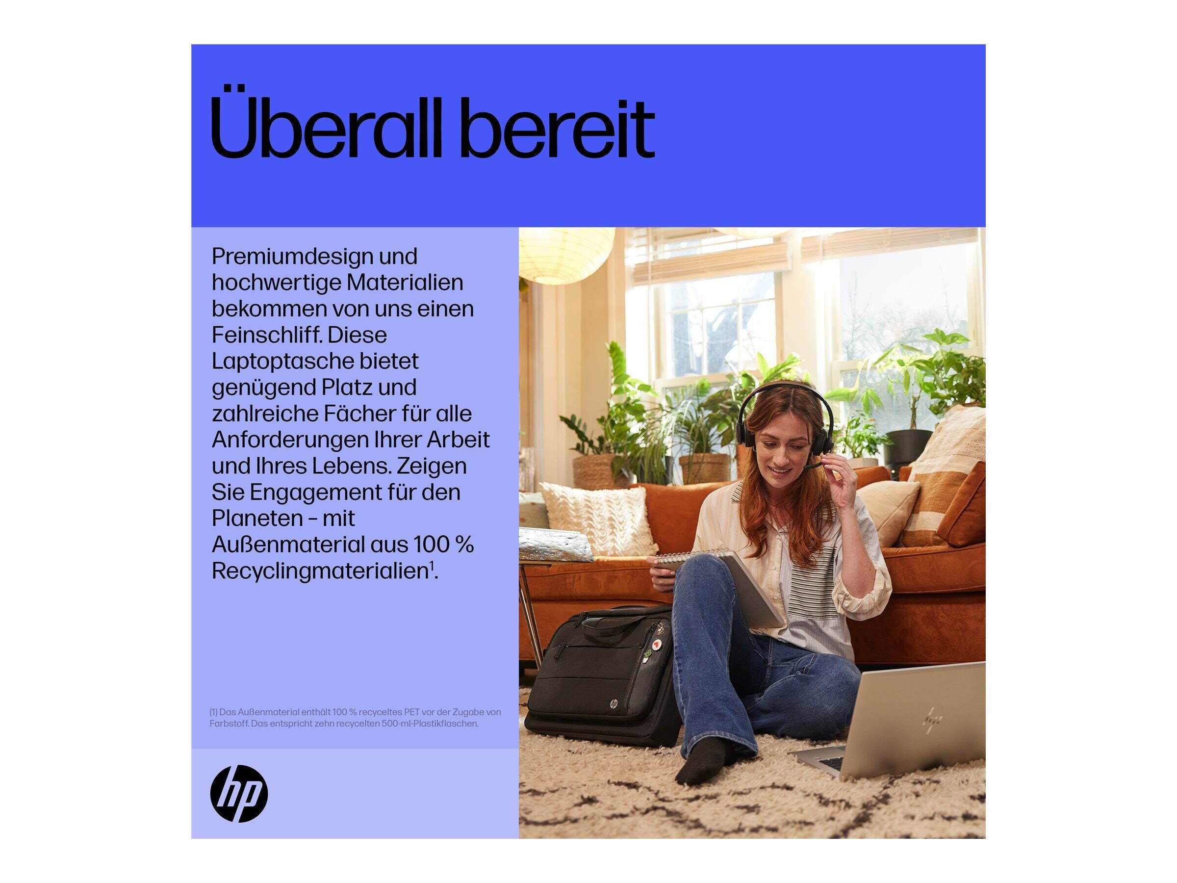 HP Renew Executive - Notebook-Schultertasche - 40.9 cm (16.1")