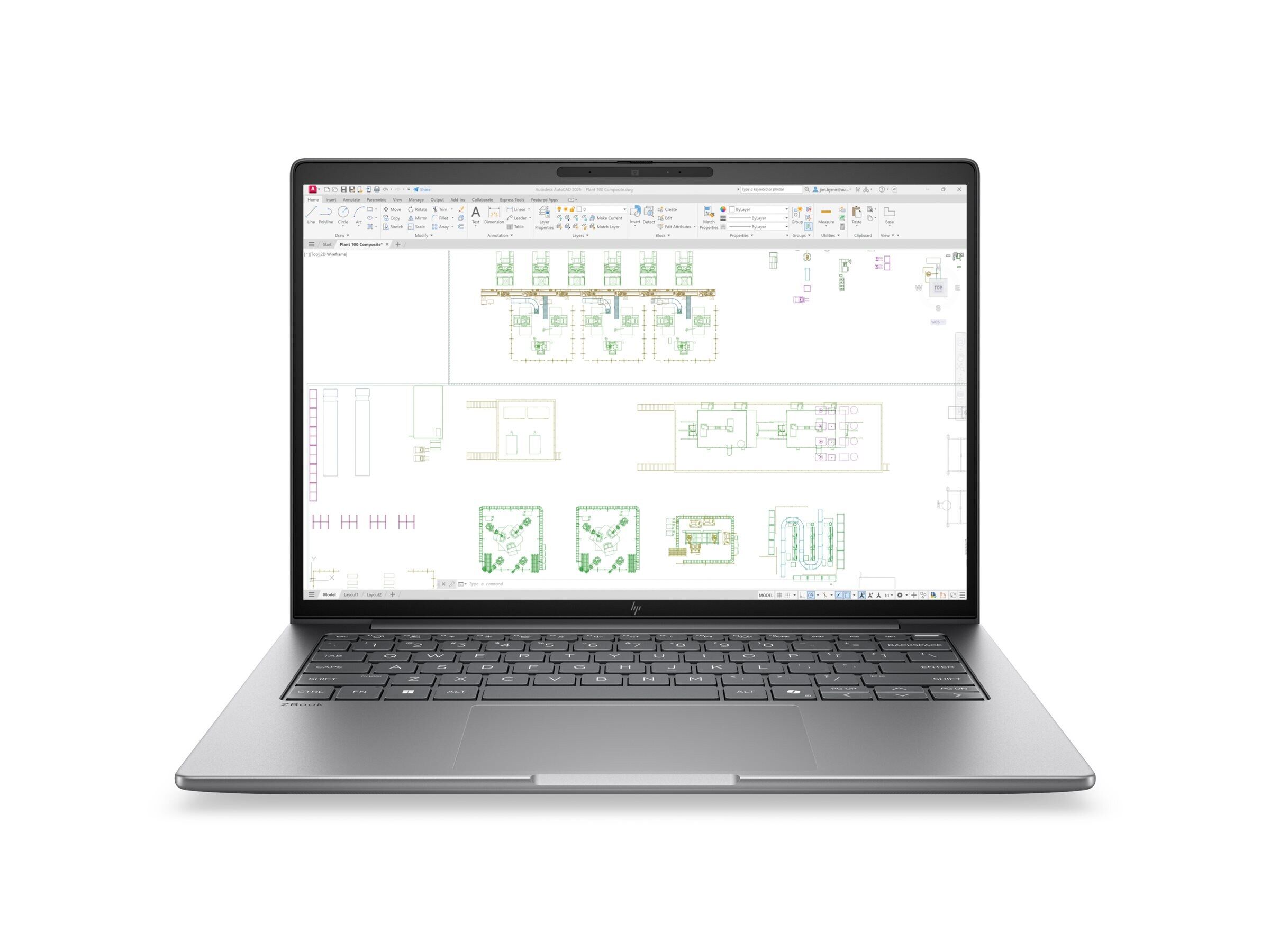HP ZBook 8 G2i Mobile Workstation - Intel Core Ultra 7 356H - Win 11 Pro - RTX PRO 500 Blackwell - 48 GB RAM - 1 TB SSD NVMe - 35.6 cm (14")
