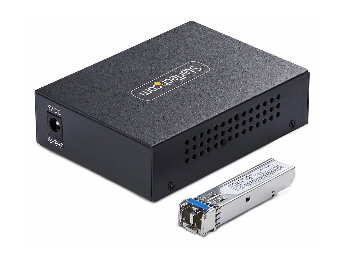 StarTech.com Startech - Medienkonverter - 1GbE - über Glasfaser