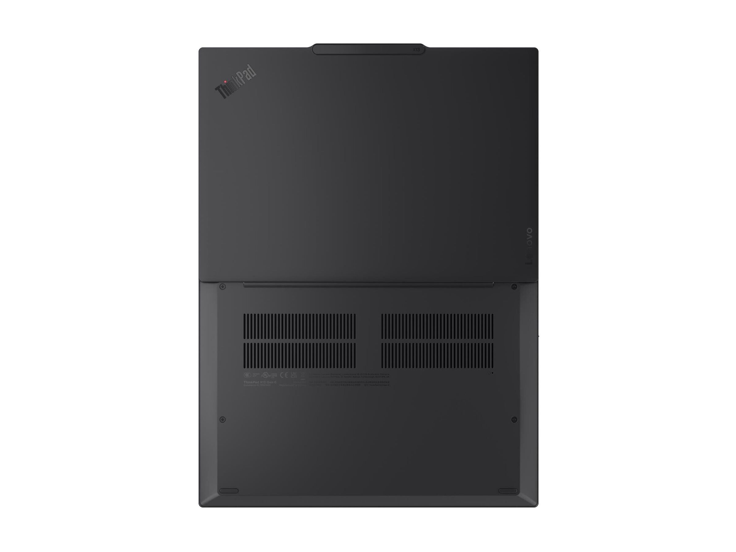 Lenovo ThinkPad X13 Gen 6 21RK - 180°-Scharnierdesign - Intel Core Ultra 7 255U - Win 11 Pro - Intel Graphics - 32 GB RAM - 512 GB SSD TCG Opal Encryption 2, NVMe - 33.8 cm (13.3")