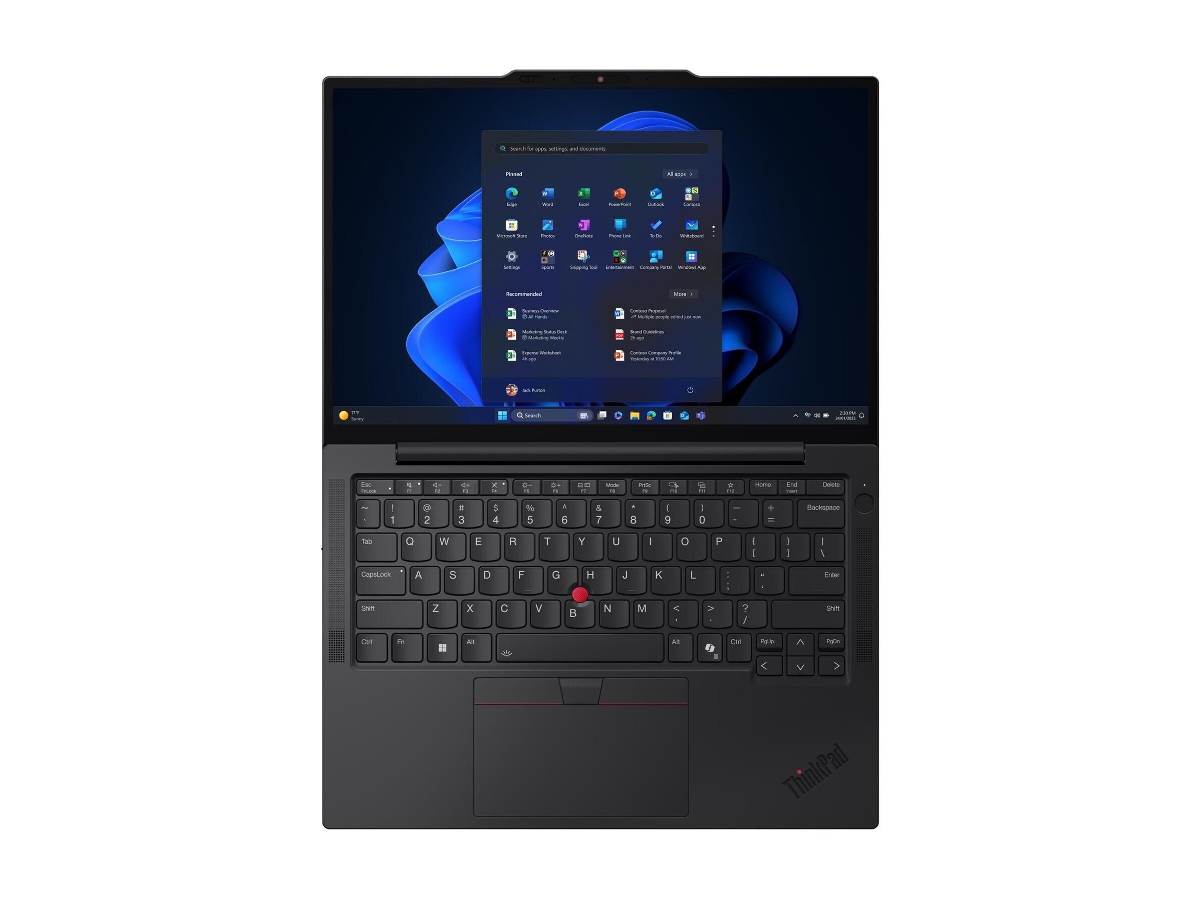 Lenovo ThinkPad X13 Gen 6 21RK - 180°-Scharnierdesign - Intel Core Ultra 7 255U - Win 11 Pro - Intel Graphics - 32 GB RAM - 512 GB SSD TCG Opal Encryption 2, NVMe - 33.8 cm (13.3")