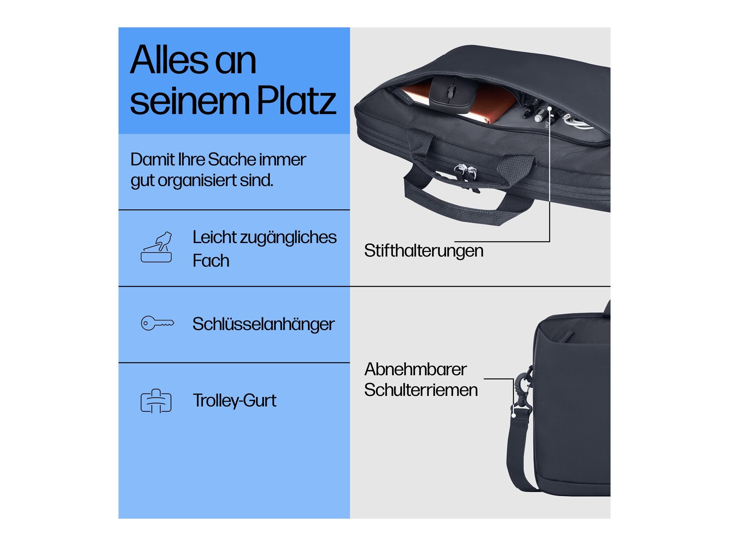 HP Everyday - Notebook-Tasche - 35.8 cm (14.1")