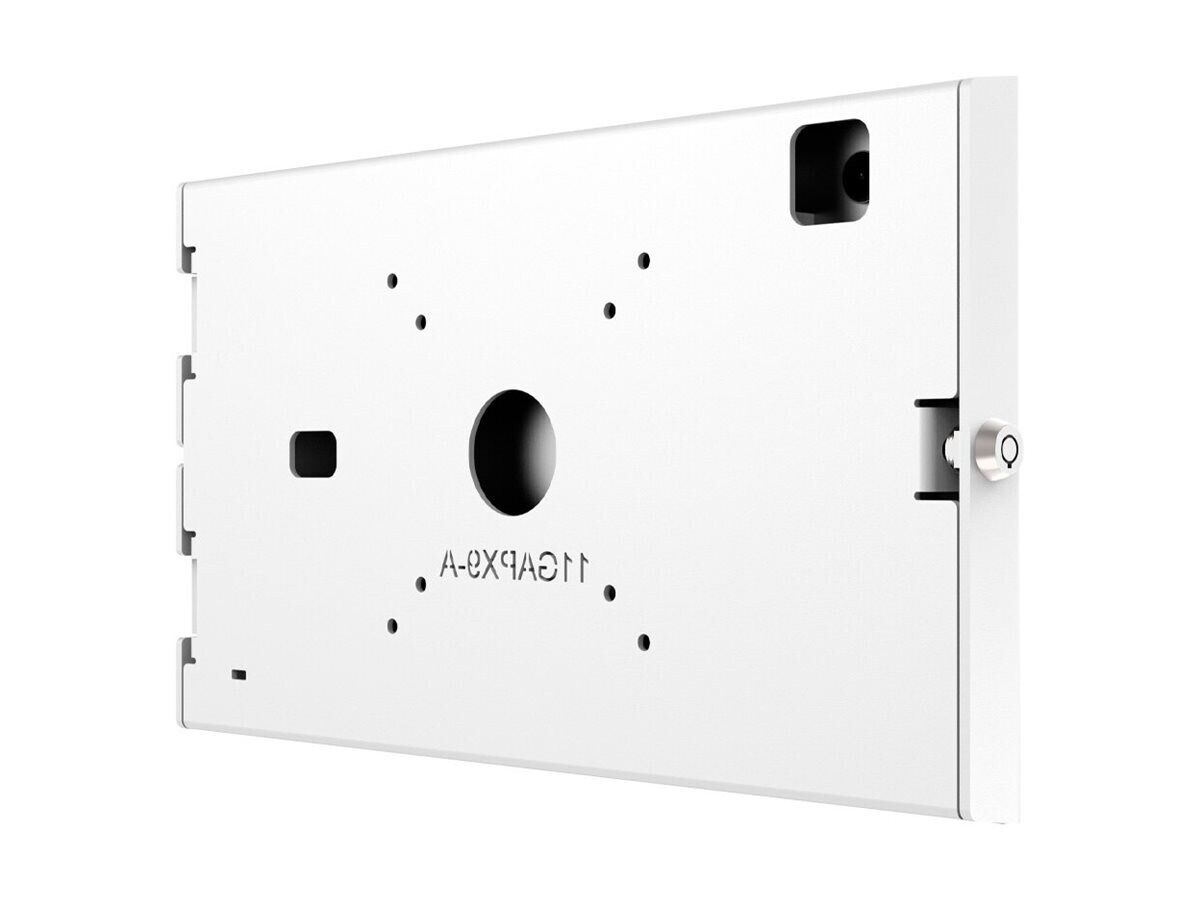 Compulocks Galaxy Tab A9+ Apex Enclosure Wall Mount - Gehäuse - für Tablett - verriegelbar - Metallrahmen - weiß - Bildschirmgröße: 27.94 cm (11")
